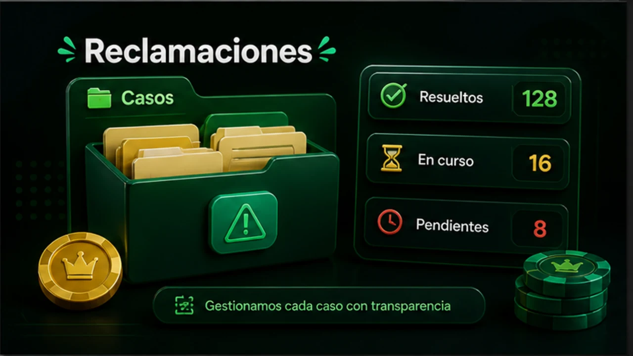 Expedientes de reclamación con su importe reclamado y su estado final