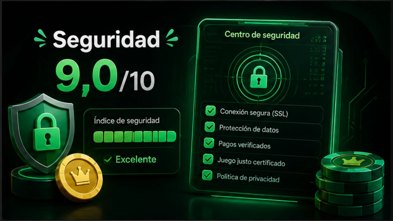 Índice de seguridad del casino publicado por un portal especializado independiente