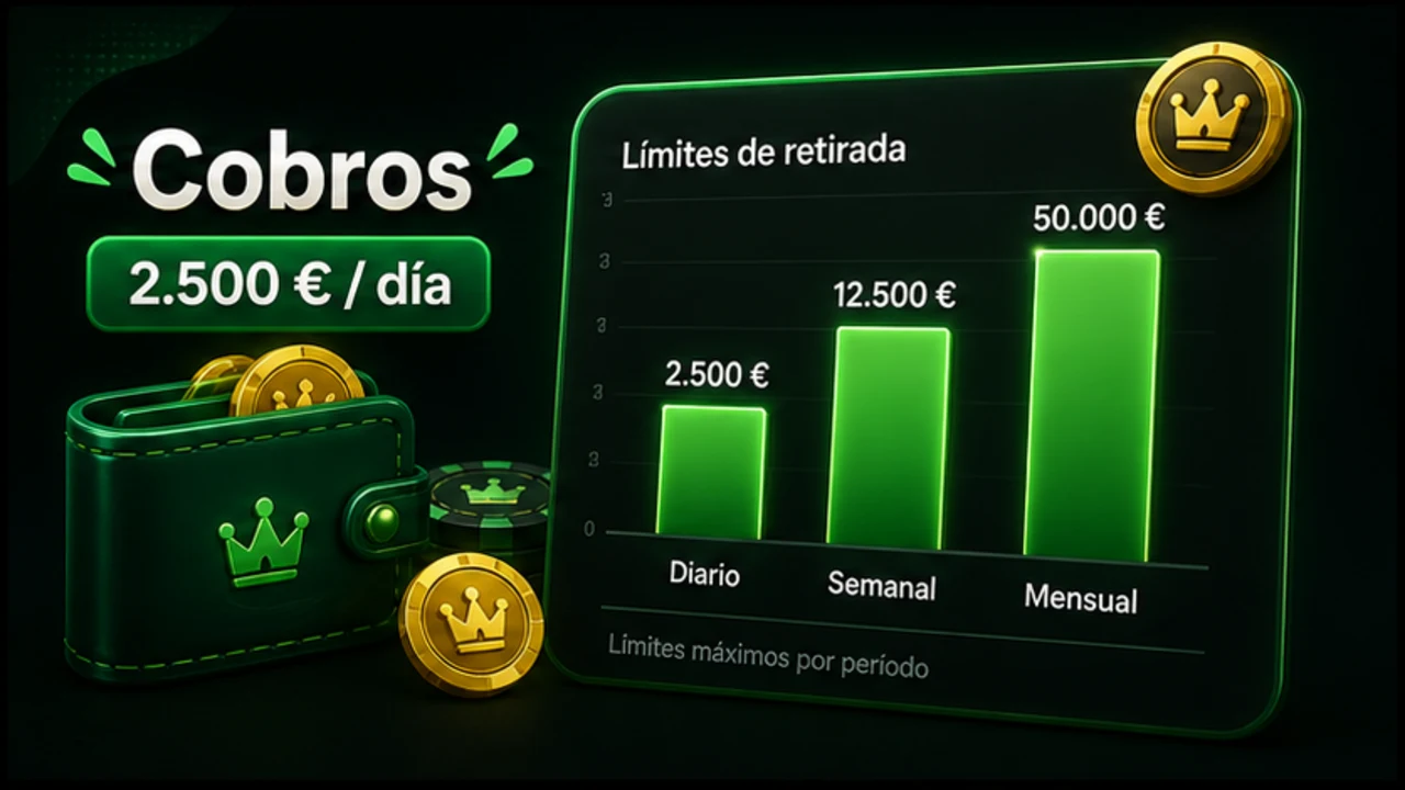 Tabla con los techos diario semanal y mensual para retirar dinero